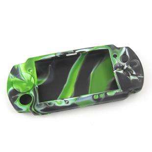 PSP Silicone Protective Case Camouflage Black*Green (BRAND NEW) FREE SHIPPING!