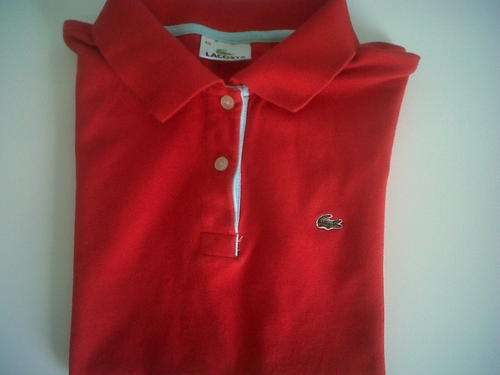Lacoste Red Top Excellent Condition size Small