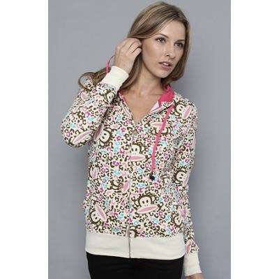 Paul frank leopard jersey with Earphones - size Small