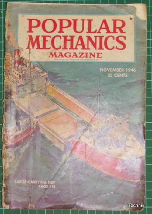 1946, November - POPULAR MECHANICS - in good condition