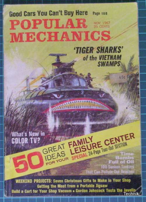 1967, November - POPULAR MECHANICS - in good condition