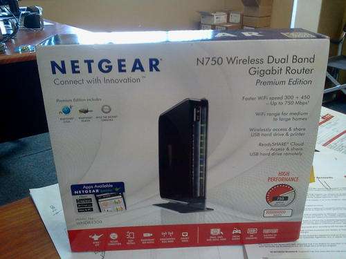 Netgear N750 Wireless Dual Band Gigabit Router