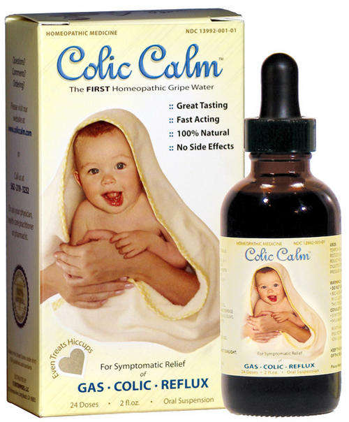 2 BOTTLES OF COLIC CALM - ALL NATURAL BABY COLIC AND REFLUX REMEDY - DISCOUNT!