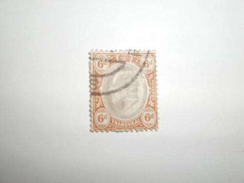 TRANSVAAL 6D STAMP