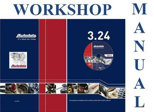 AD 3.24 Auto Workshop Manual Technical Data on DVD