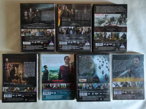 DVD Lot 2 - Vikings Series 1 to 5
