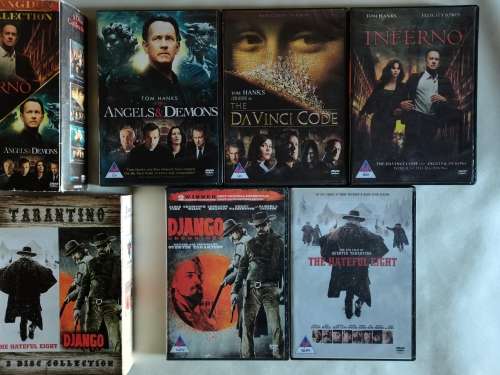 DVD Lot 1 - Tom Hanks and Tarantino