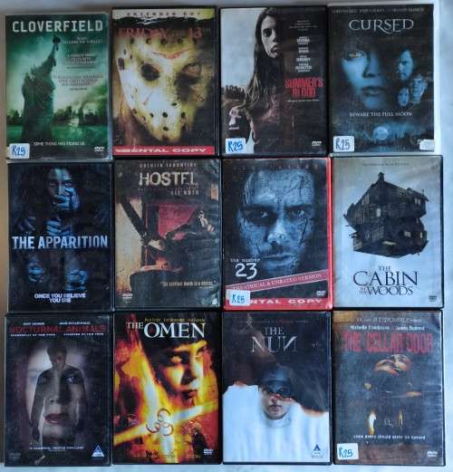 DVD Lot 8 - Big Lot of Horror Movies