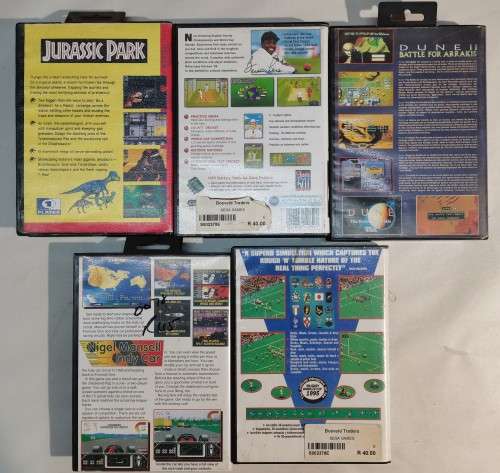 Lot of 5 x Sega Games!