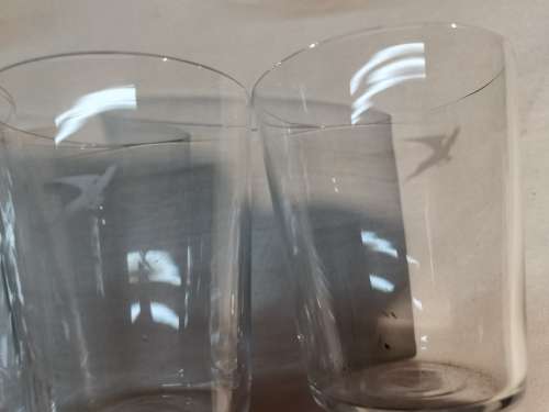 Lot of 6 Glasware Items SAL/SAA Logo