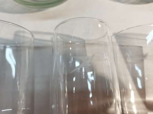 Lot of 6 Glasware Items SAL/SAA Logo