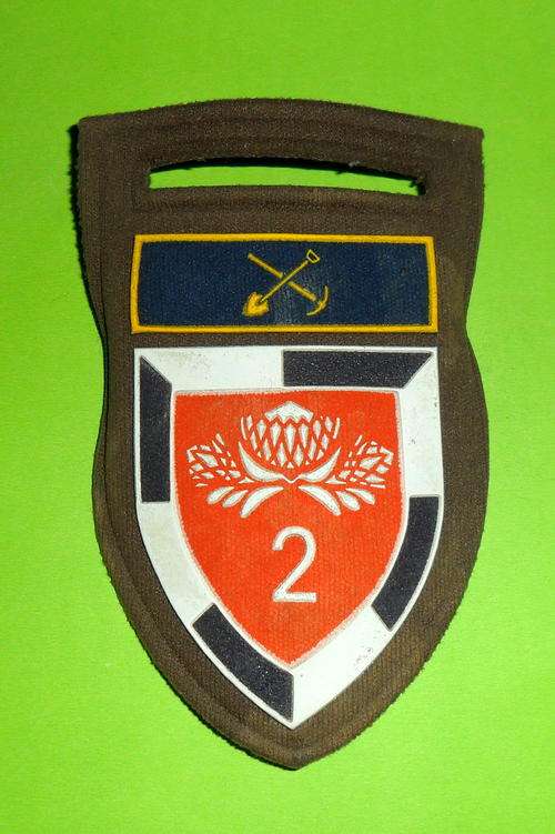 Armoured Corps 2SSB Shoulder Flash - Zeerust