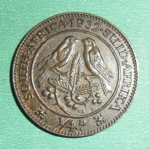 1932 SAU Quarter Penny - AU Condition