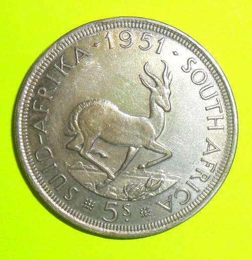 1951 SAU 5 Shilling - AU