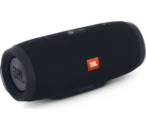 JBL Charge 3 Portable Bluetooth Speaker -  Black