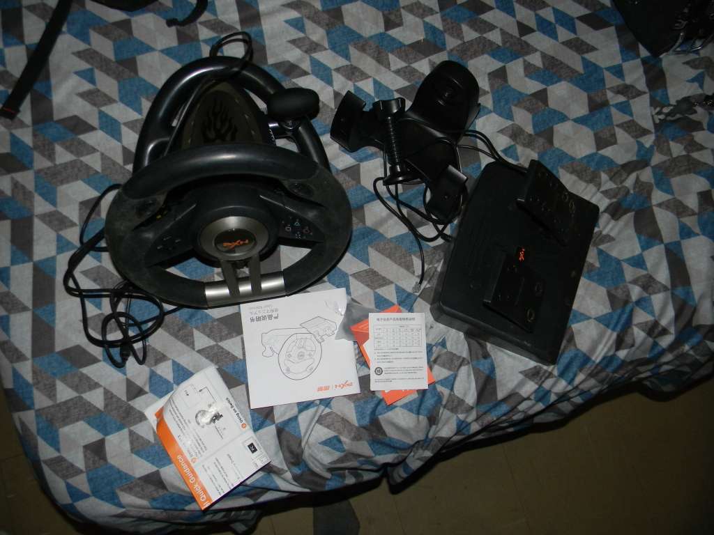 PXN V3 Pro Steering Wheel for PC/PS3/PS4 and XBOX