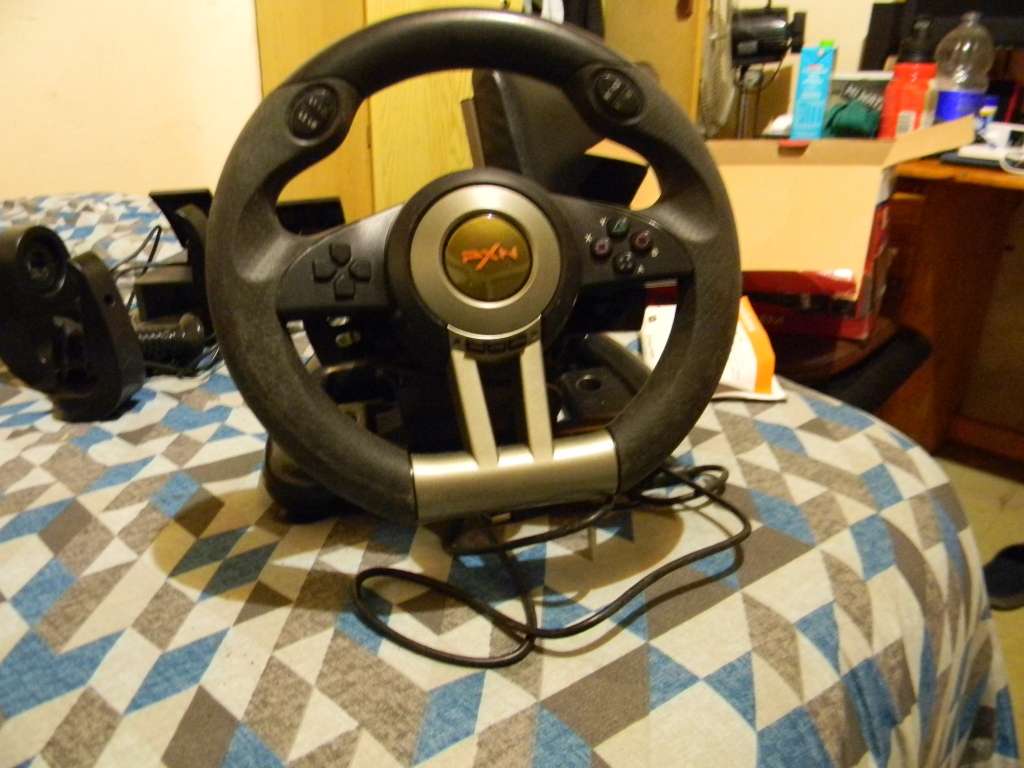 PXN V3 Pro Steering Wheel for PC/PS3/PS4 and XBOX