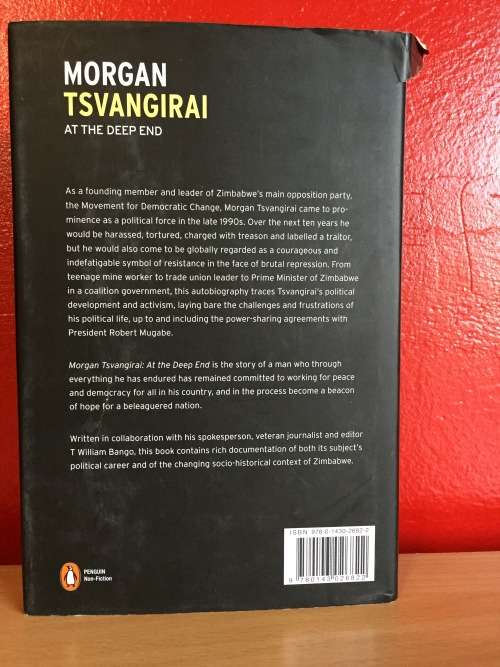 AT THE DEEP END - MORGAN TSVANGIRAI WITH T WILLIAM BANGO