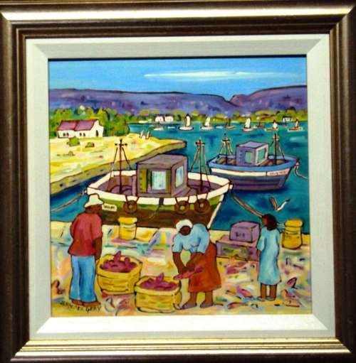 Kalk Bay fish seller