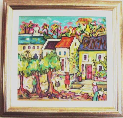 Pink Sky above the Bo Kaap Cape Town