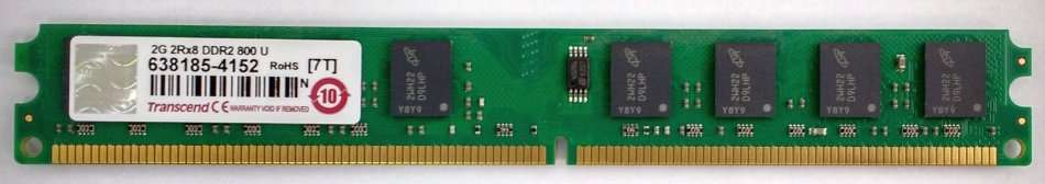 Transcend 2GB DDR2 800mhz PC6400