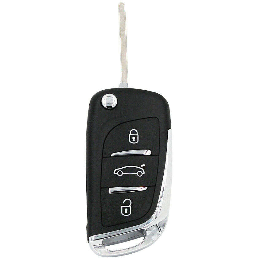 DS Style Folding Key for Citroen / Peugeot CE523 battery holder and VA2 Blade
