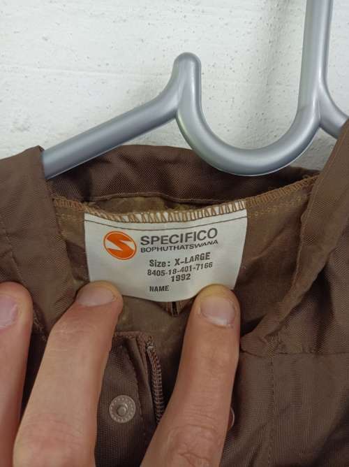 SADF Raincoat - 1992 - Extra Large