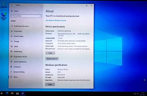 Foxconn 45CMX motherboard + Intel E6300 2.8GHz CPU + Samsung 1GB RAM + Samsung 80GB HDD