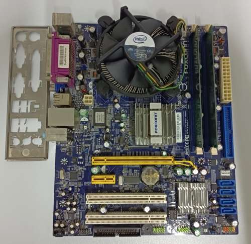 Foxconn 45CMX motherboard + Intel E6300 2.8GHz CPU + Samsung 1GB RAM + Samsung 80GB HDD
