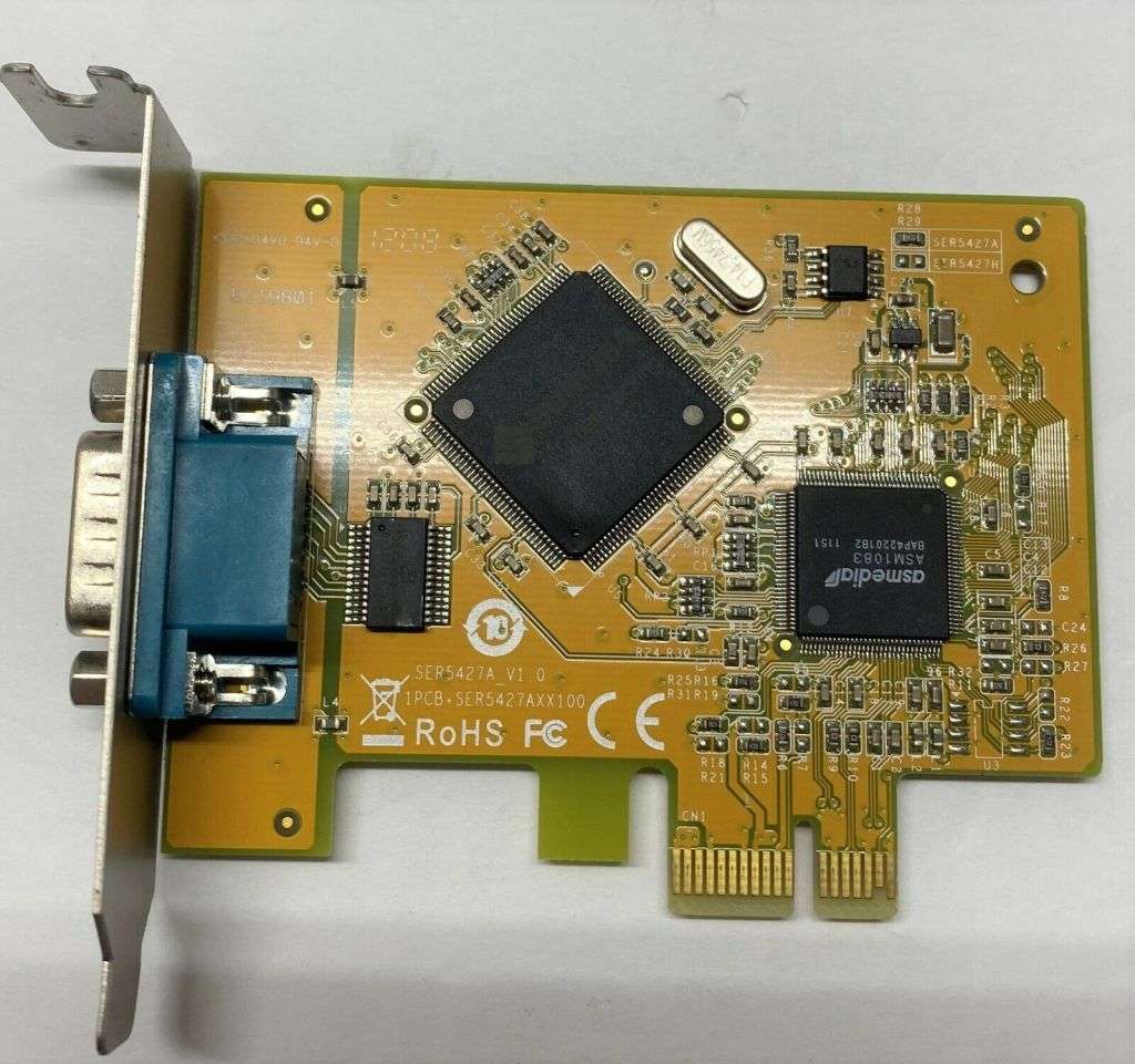 Sunix SER5427AL One Port Low Profile PCI-Express Serial Expansion Card
