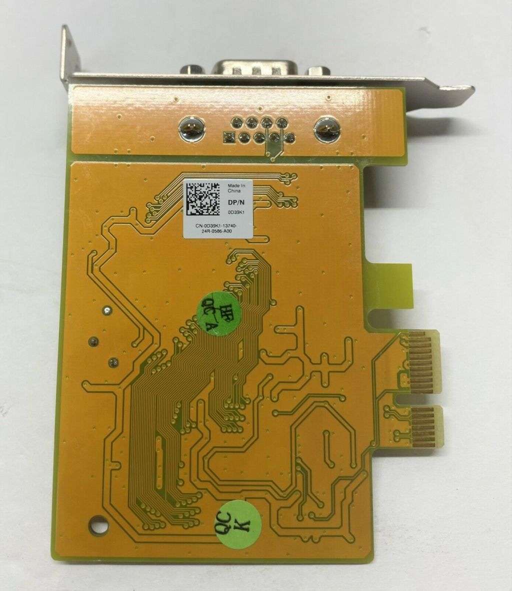 Sunix SER5427AL One Port Low Profile PCI-Express Serial Expansion Card