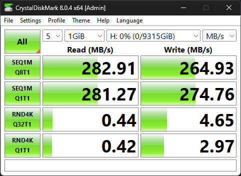 RCT 10TB external hard drive