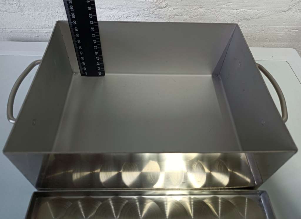 Infinity Steel Braai Casserole by 304.co.za | 5L 25x20x10cm | 1.6mm thick stainless steel