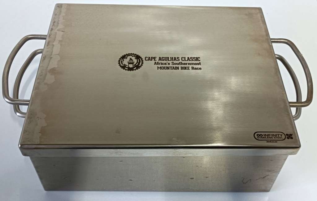 Infinity Steel Braai Casserole by 304.co.za | 5L 25x20x10cm | 1.6mm thick stainless steel