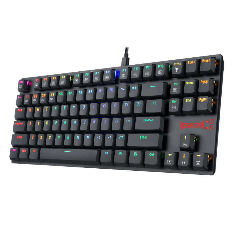 In box like new | Redragon APS RGB Blue Tactile Mechanical Gaming Keyboard RD-K607 | 1 month old