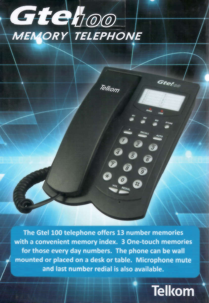 Gtel 100 Memory Phone | In box