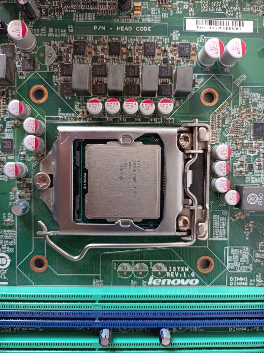 Lenovo motherboard with i5-2500 and Acer motherboard with E2160 - CPUs work - boards untested