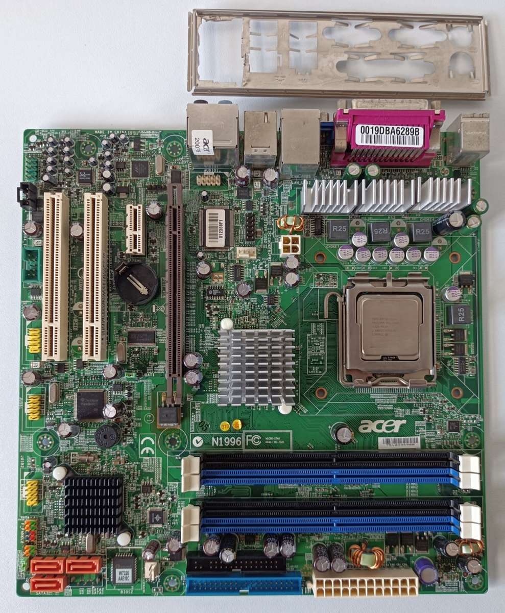 Lenovo motherboard with i5-2500 and Acer motherboard with E2160 - CPUs work - boards untested