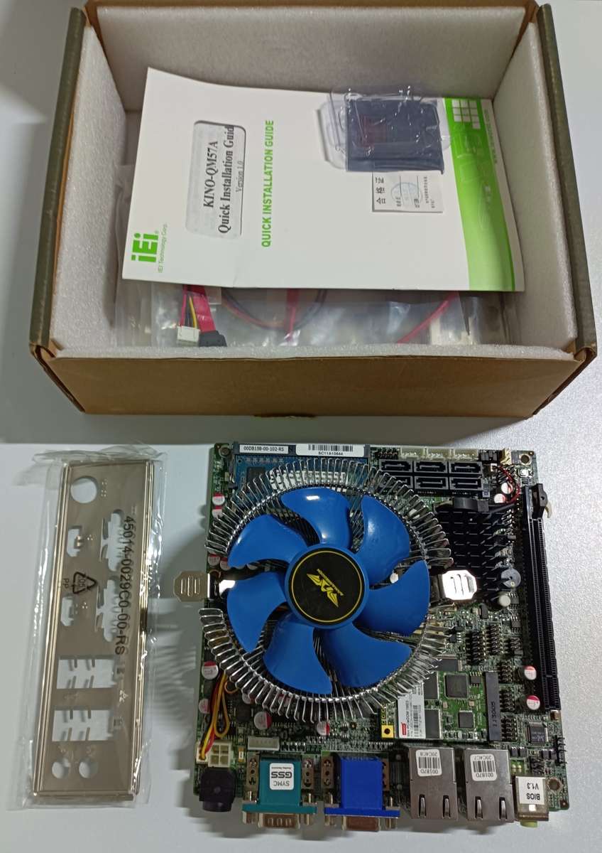 mini-ITX Core i7 4C/8T up to 2.8GHz + 64GB SSD + 4GB RAM + PSU + Windows 11 Pro | New in box