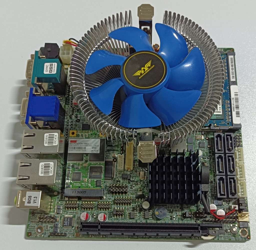 mini-ITX Core i7 4C/8T up to 2.8GHz + 64GB SSD + 4GB RAM + PSU + Windows 11 Pro | New in box