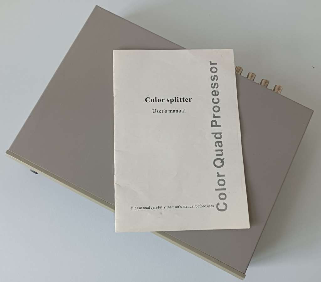 Colour Quad Video Splitter