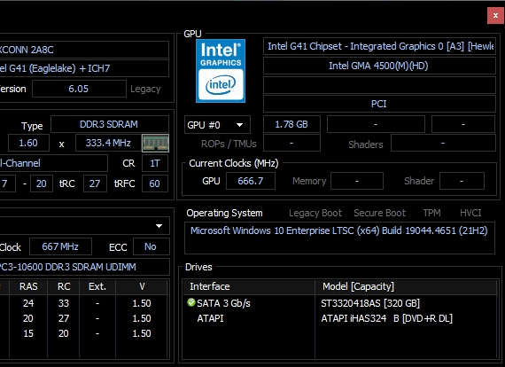 Compaq 500B Mini Tower PC | Intel Q8200 | 4GB RAM | 320GB HDD | Windows 10 Pro (activated)
