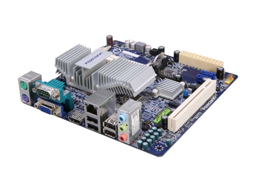 Foxconn Motherboard + Intel D2500 CPU + 1GB RAM