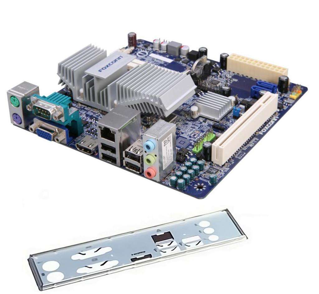 Foxconn Motherboard + Intel D2500 CPU + 1GB RAM