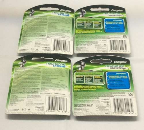 Energizer rechargeable batteries
