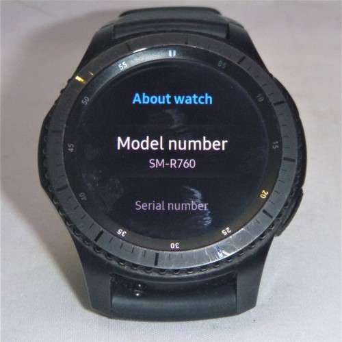 SAMSUNG GEAR S3 FRONTIER SMART WATCH