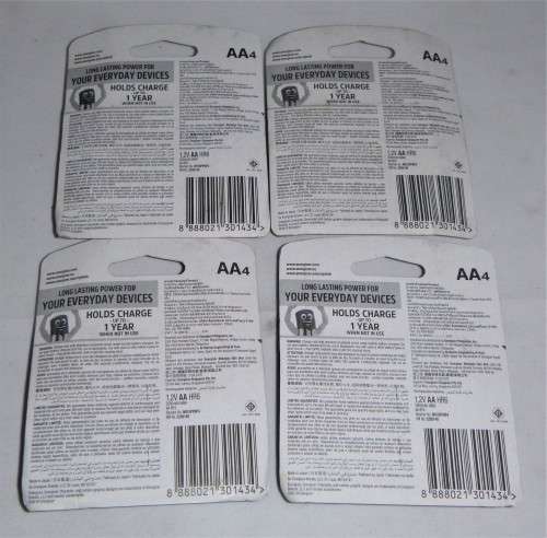 ENERGIZER AA 2000mah BATTERIES