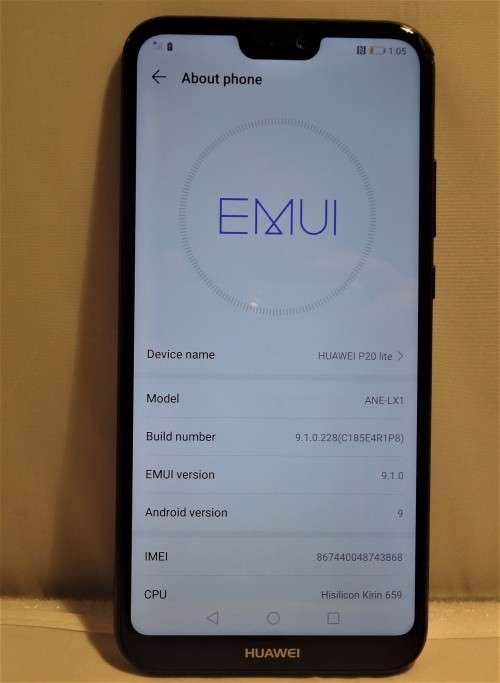 HUAWEI P20 LITE 64GB