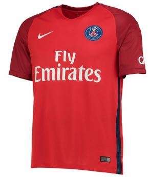 16-17 Paris St Germain Away Red Jersey - Large