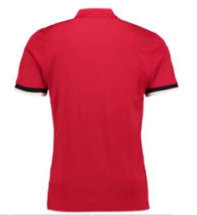 17-18 Man United Home Jersey Red - Large